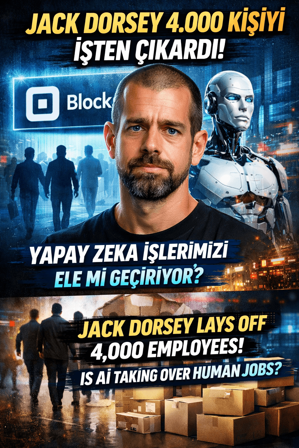 Jack Dorsey Lays Off 4,000 Employees: Is AI Replacing Human Jobs in 2026?
